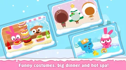 Screenshot di Purple Pink Snowy Day
