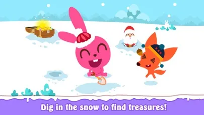 Screenshot di Purple Pink Snowy Day