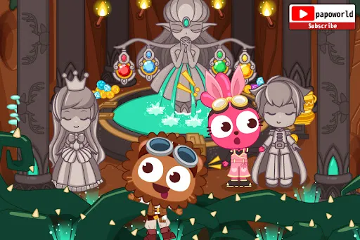 Papo Town: Underground City 스크린샷
