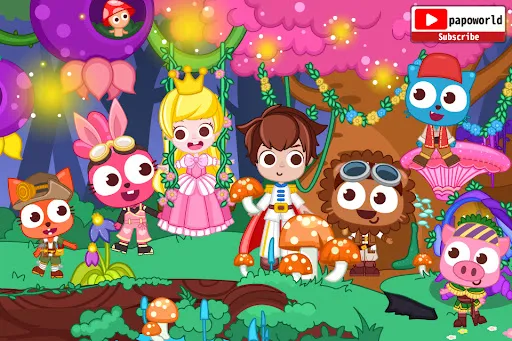 Papo Town: Underground City 스크린샷