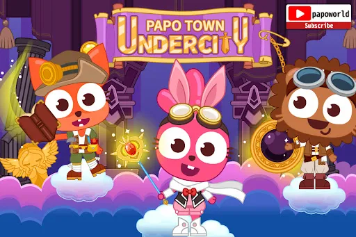 Papo Town: Underground City 스크린샷