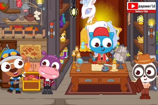 Papo Town: Underground City 스크린샷