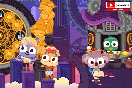 Papo Town: Underground City 스크린샷