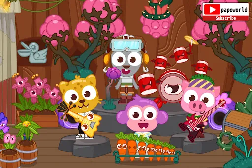 Papo Town: Underground City 스크린샷