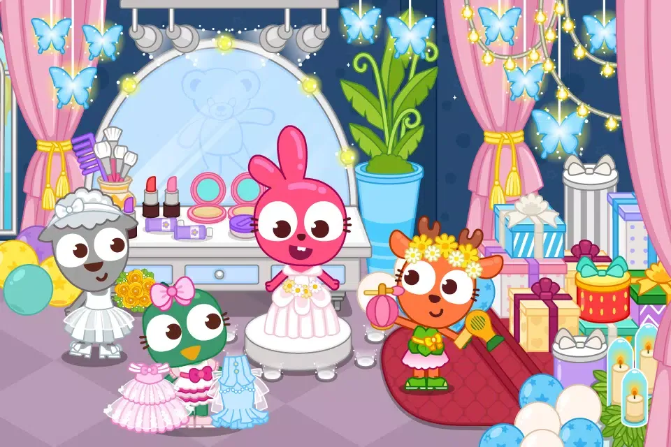 Papo Town Wedding Party سکرین شاٹس
