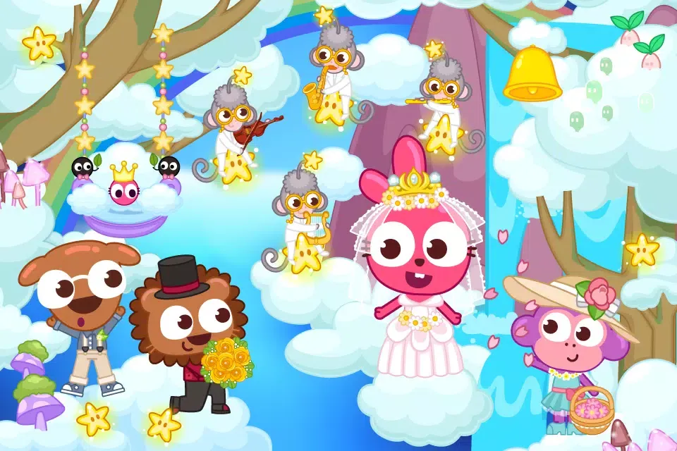 Papo Town Wedding Party سکرین شاٹس