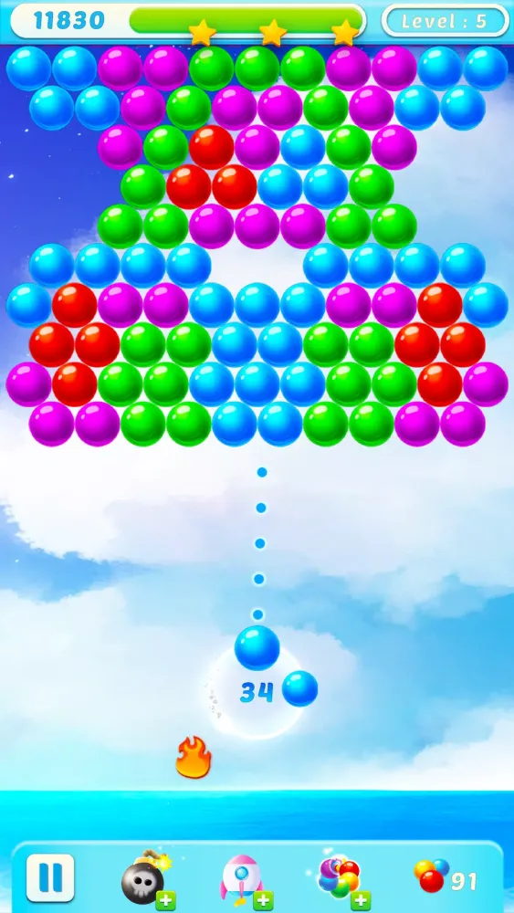 Capturas de tela do Bubble Shooter Pop
