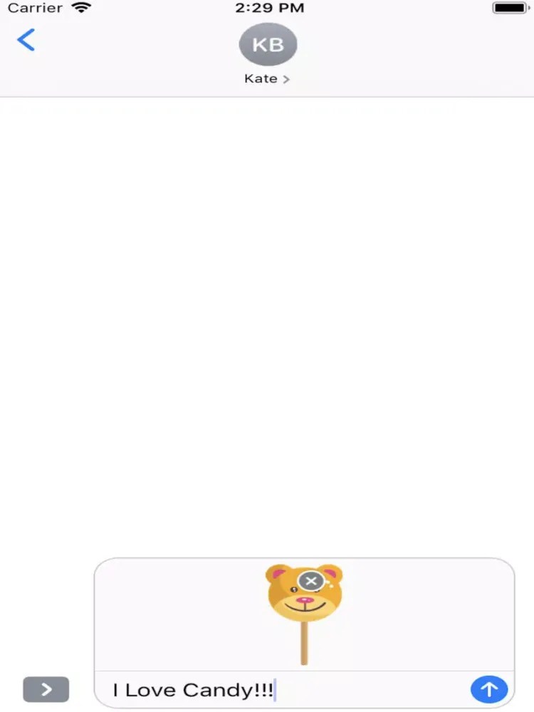 Candy-Emojis Stickers iPad  Screenshots