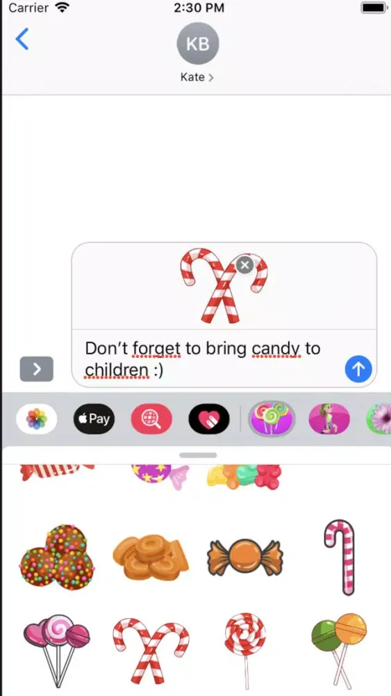 Candy-Emojis Stickers Screenshots
