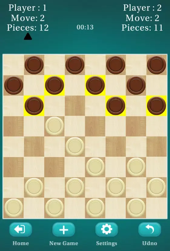Capturas de pantalla de Checkers