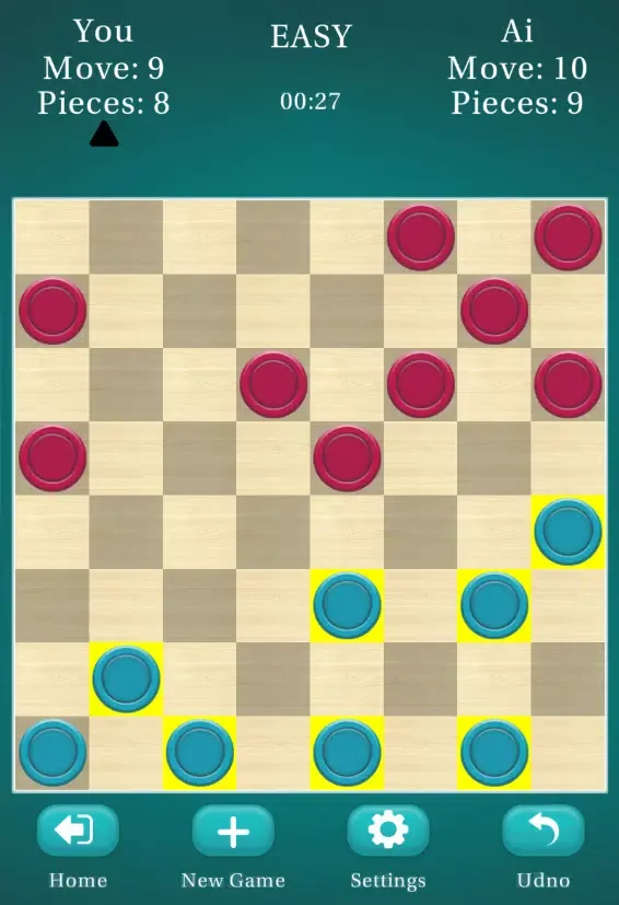 Capturas de pantalla de Checkers