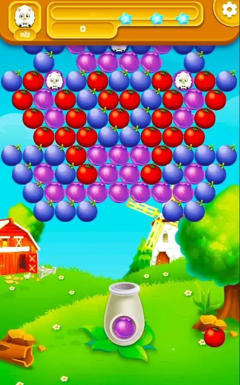 ภาพหน้าจอของ Farm Bubble Shooter