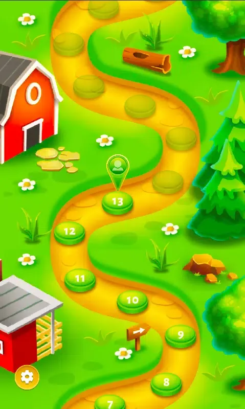 ภาพหน้าจอของ Farm Bubble Shooter