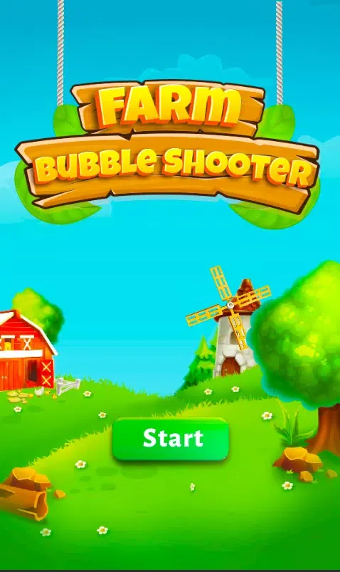 ภาพหน้าจอของ Farm Bubble Shooter
