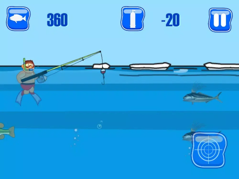 Ảnh chụp màn hình của Fat Fisherman iPad 