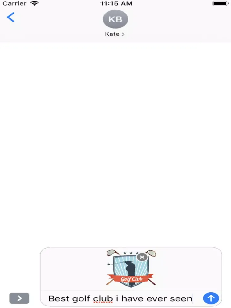 Golf Clubs Emojis Stickers iPad  سکرین شاٹس