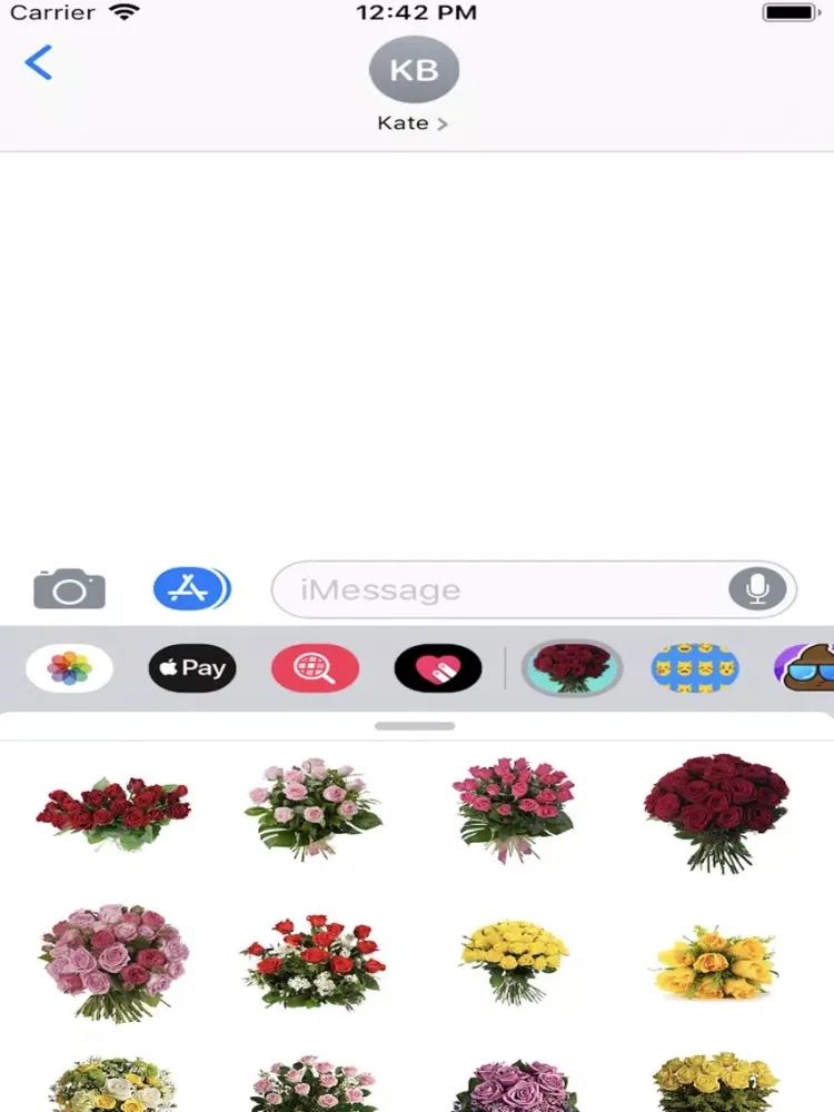 Tangkapan layar Roses-Flower Bouquet iPad 