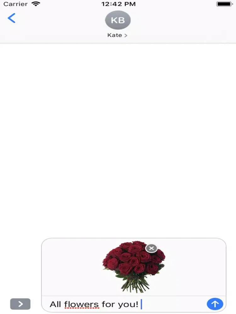 Tangkapan layar Roses-Flower Bouquet iPad 