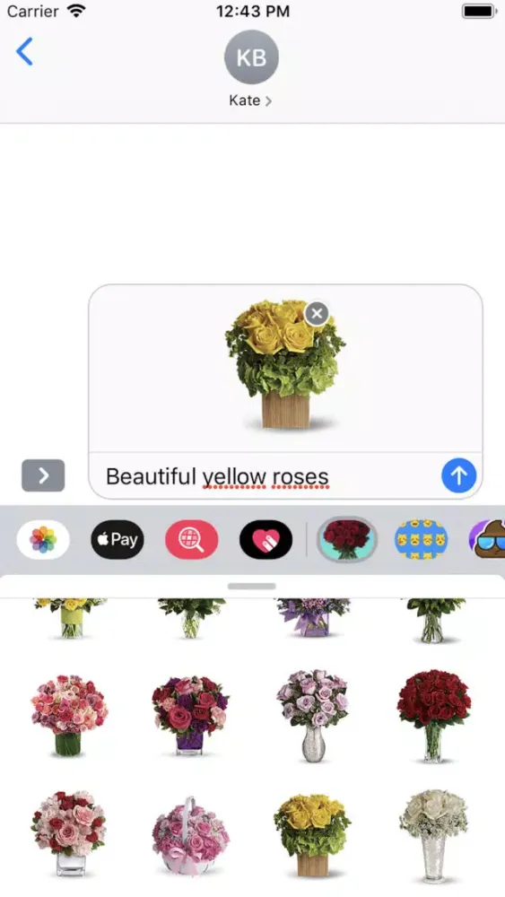 Tangkapan layar Roses-Flower Bouquet