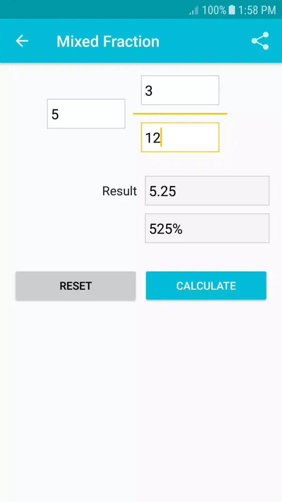 Percentage Calculator Screenshots