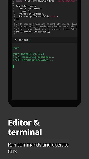 Capturas de pantalla de Dcoder, Compiler IDE :Code & P