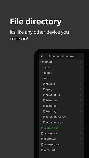 Capturas de pantalla de Dcoder, Compiler IDE :Code & P