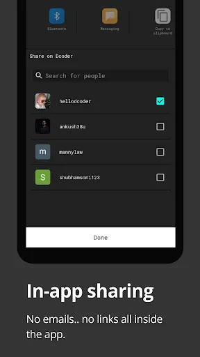 Capturas de pantalla de Dcoder, Compiler IDE :Code & P