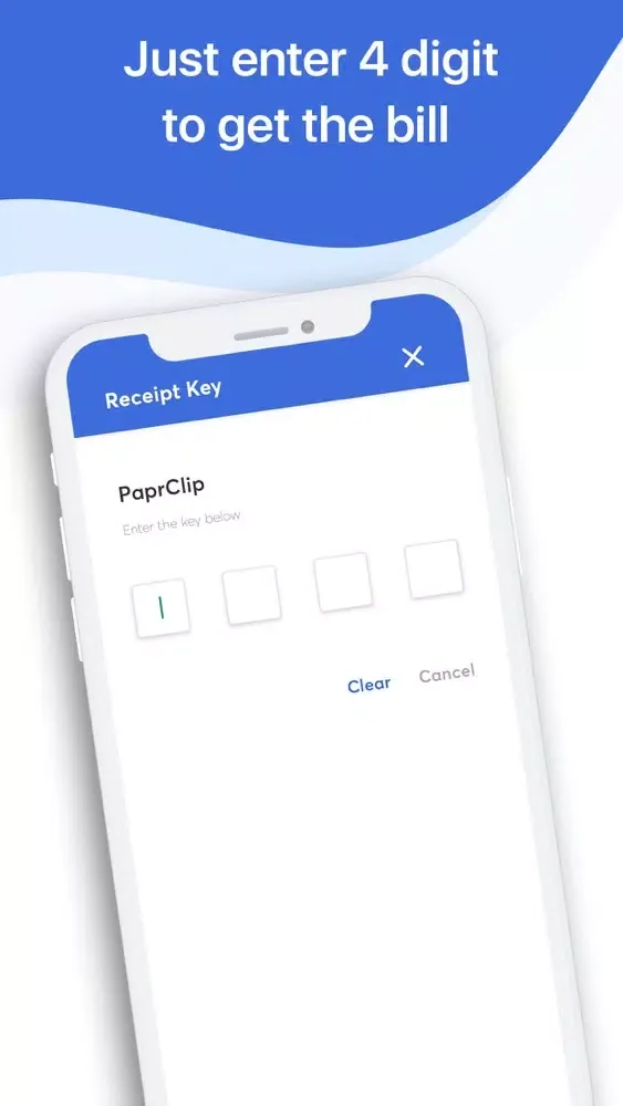PaprClip Digital Receipts App应用截图