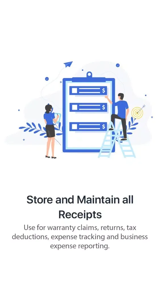 PaprClip Digital Receipts App应用截图