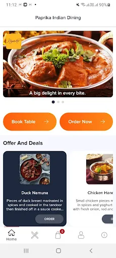Paprika Indian Dining Screenshots