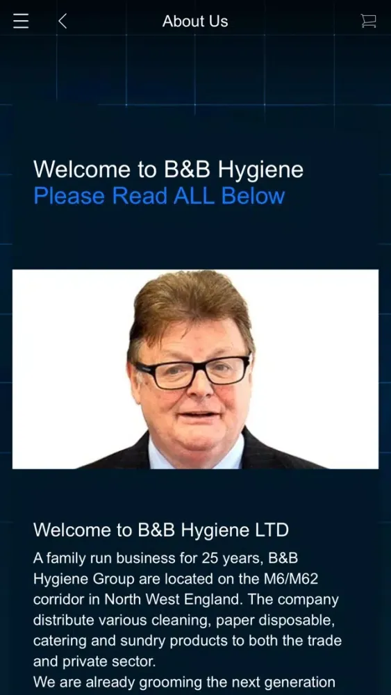 Tangkapan layar BB Hygiene