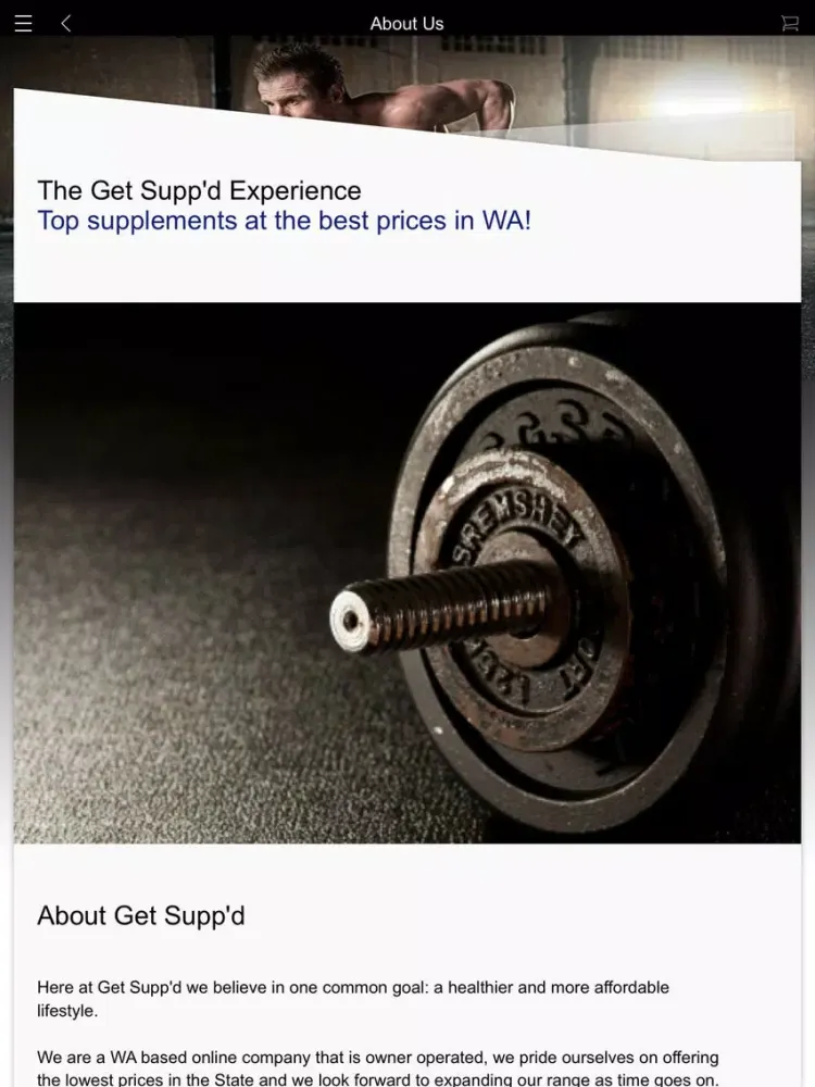 Get Supp'd iPad  スクリーンショット