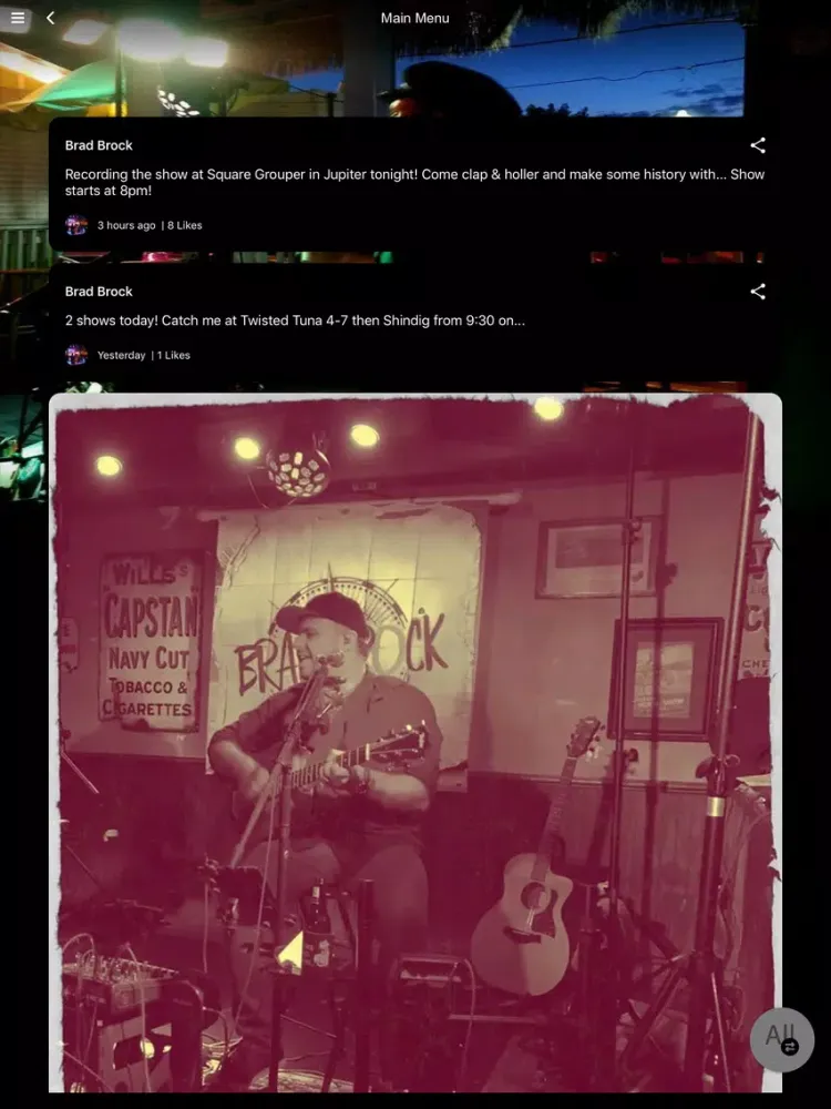 Brad Brock Music iPad  स्क्रीनशॉट
