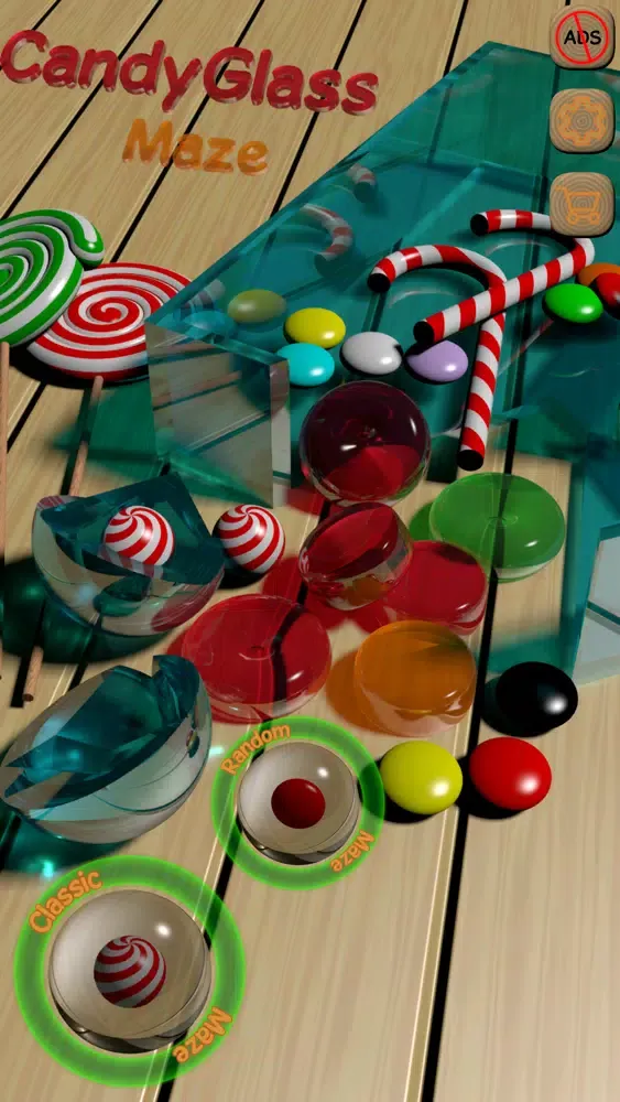 Candy Glass Maze سکرین شاٹس
