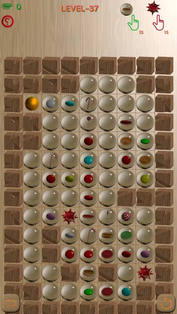 Candy Glass Maze سکرین شاٹس