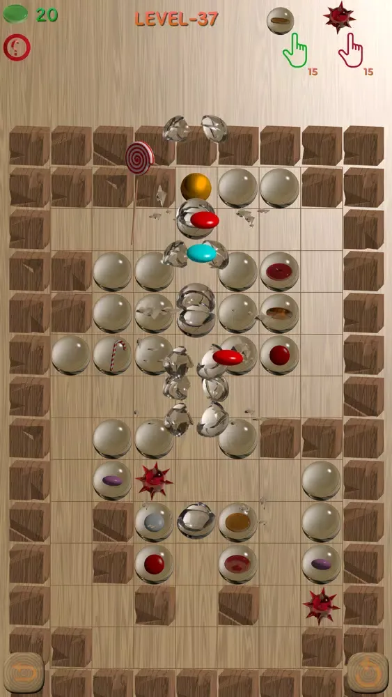 Candy Glass Maze سکرین شاٹس