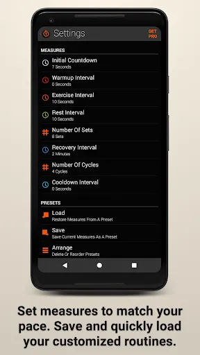 Tabata Timer and HIIT Timer Screenshots