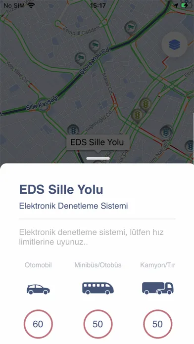Konya Akıllı Ulaşım Asistanı Ekran Görüntüleri