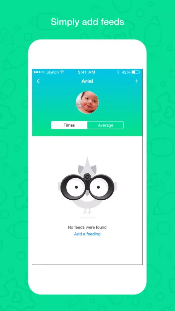 Ảnh chụp màn hình của Baby Feeds - Breastfeeding and Nursing Tracker for Babies