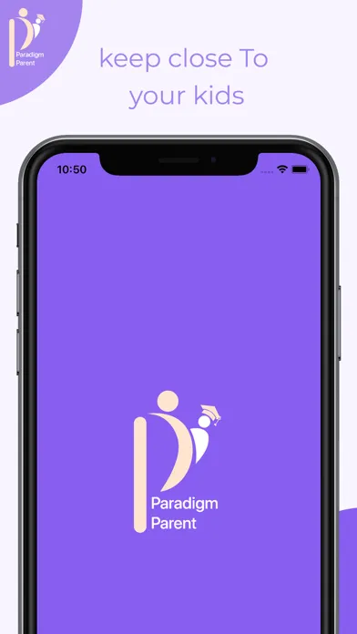 Paradigm Parents App Screenshots