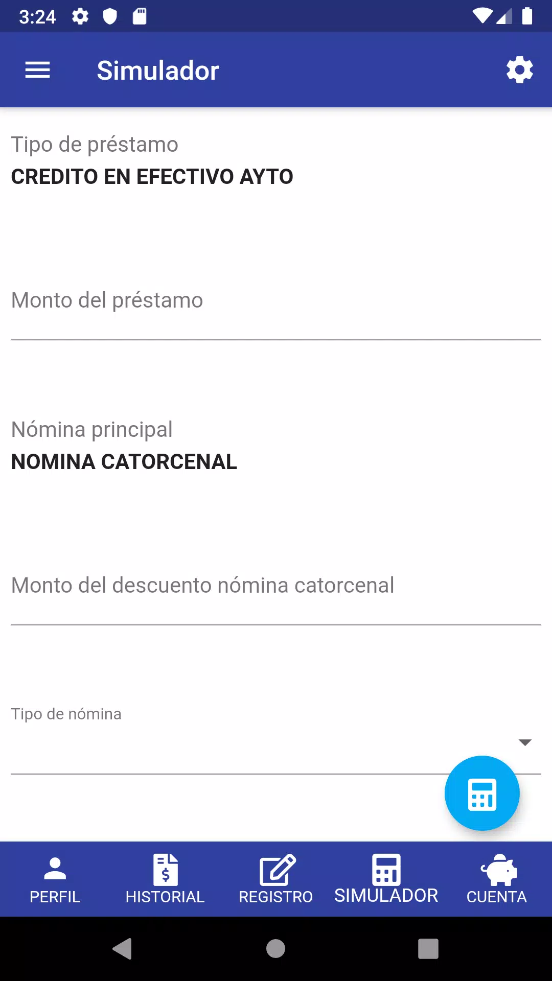 FIDEPOLscreenshot dell'app2