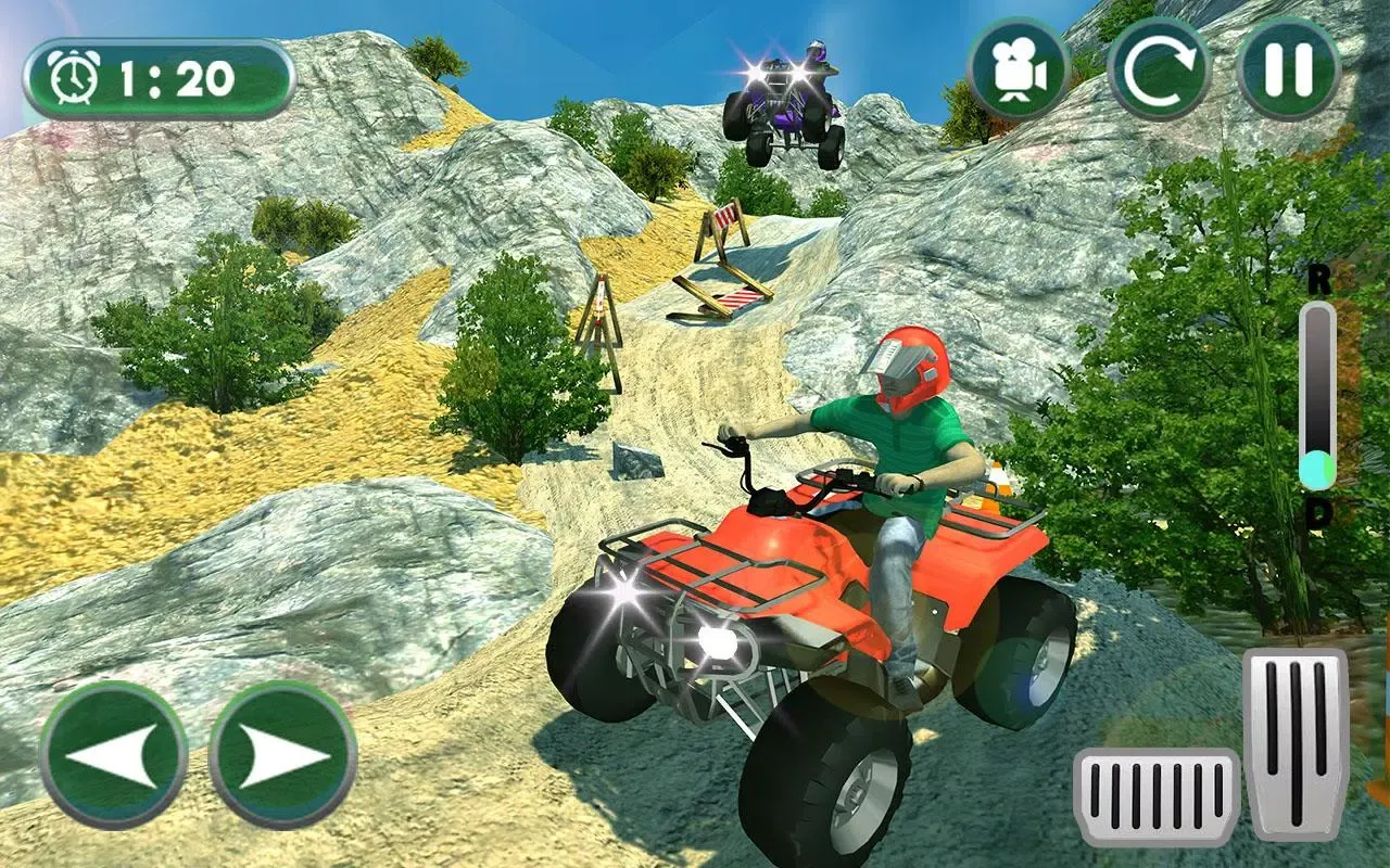Captures d'écran de Atv Quad Bike Offroad Mania 2018