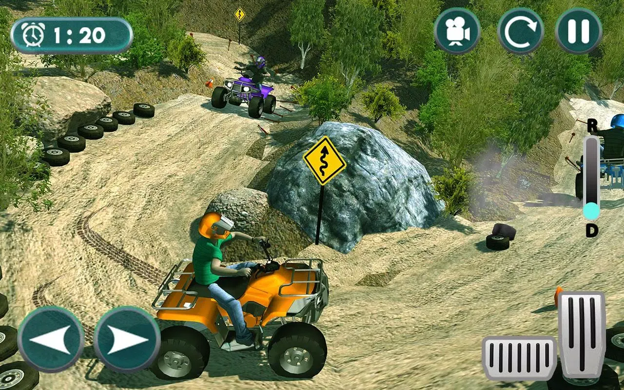 Captures d'écran de Atv Quad Bike Offroad Mania 2018