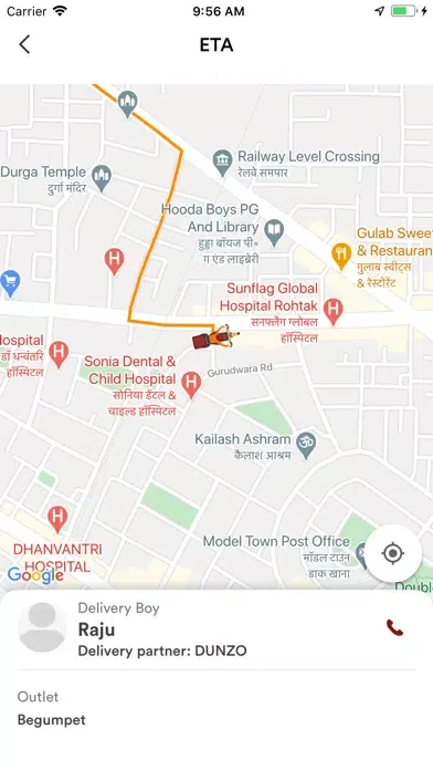 Tangkapan layar Paradise Biryani