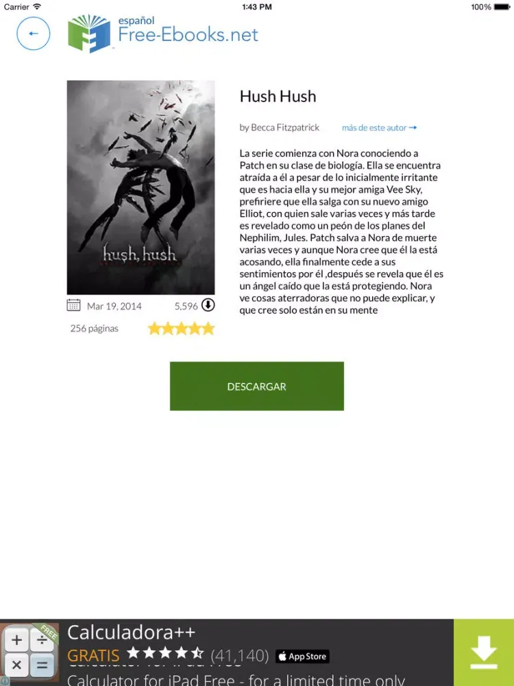Libros Gratis iPad  स्क्रीनशॉट