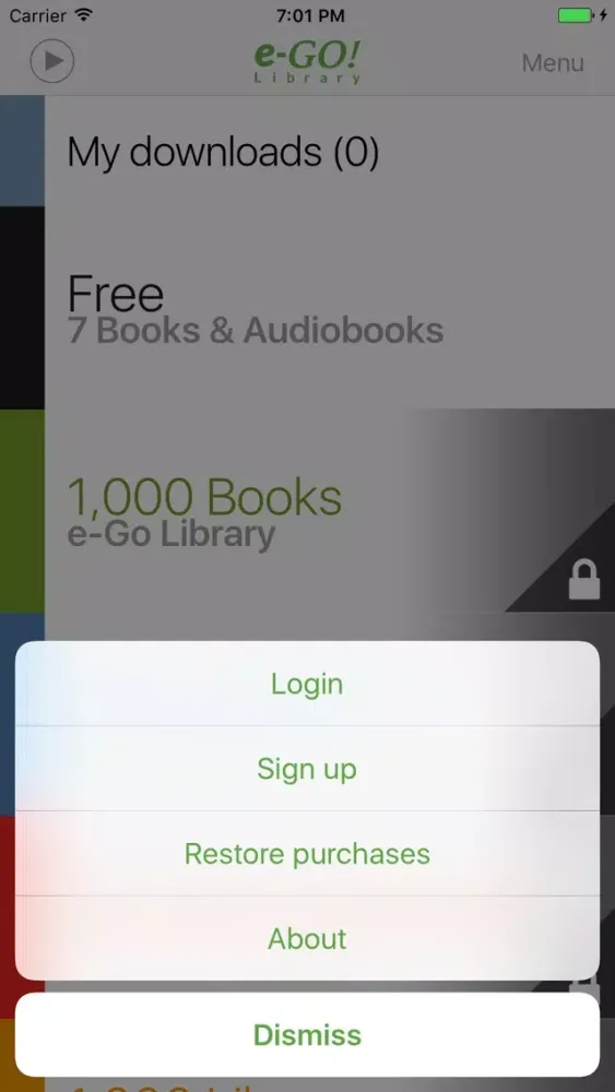 تصاویر e-GO! Library