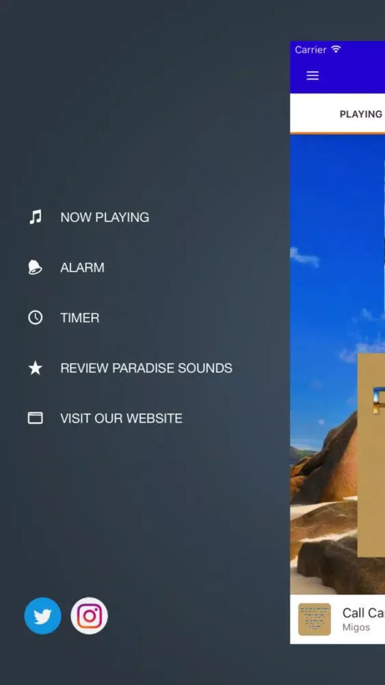 Paradise Sound Radio स्क्रीनशॉट