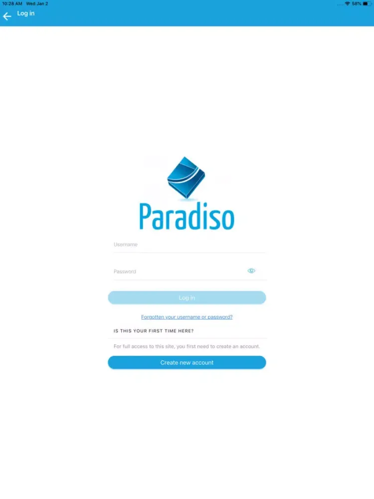 Paradiso LMS 9 Mobile App iPad  Ekran Görüntüleri