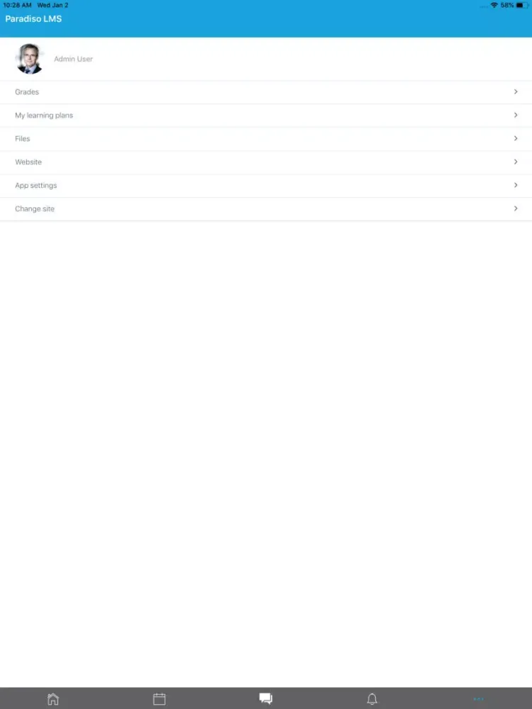 Paradiso LMS 9 Mobile App iPad  Ekran Görüntüleri
