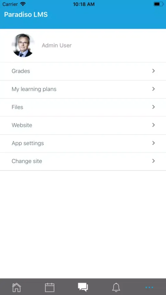 Paradiso LMS 9 Mobile App Ekran Görüntüleri